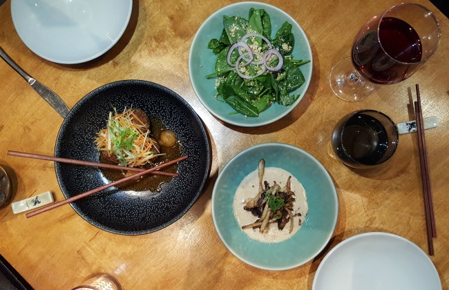 mage of traditional dishes served at Shio