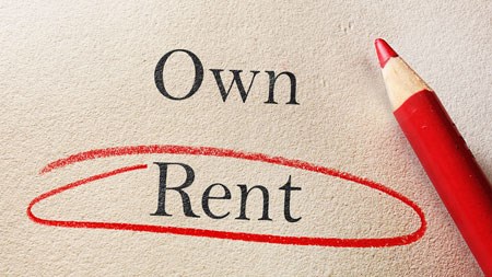 Benefits of renting over buying a property 