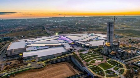 The Mall of Africa creates an impression