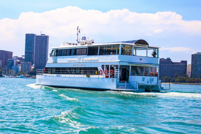 La Vue Luxury floating restaurant at the Durban Harbour