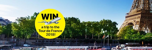 Stand a Chance to Win a Trip to the 2018 Tour de France