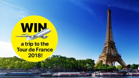 Stand a Chance to Win a Trip to the 2018 Tour de France