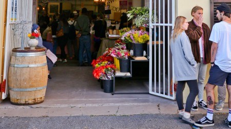 Market merriment in Muizenberg