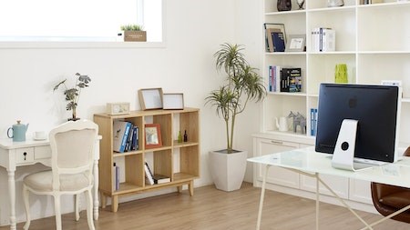 DIY shelves will add personality to your indoor spaces