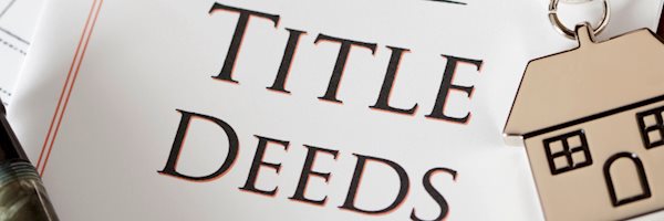 Understanding the value of Title Deeds 