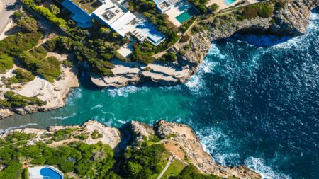 How good is the return on luxury coastal property?