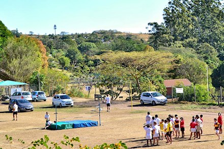 Athletics in a park in Westville