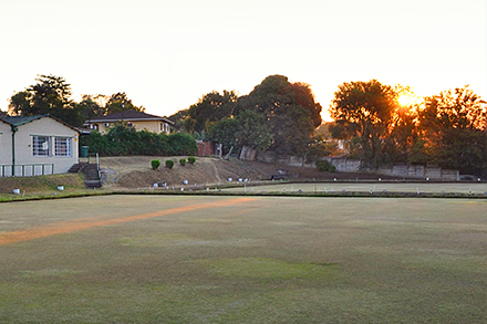 Bowls club in Queensburgh