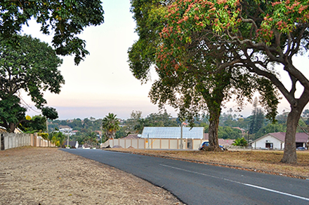 A street in Queensburgh