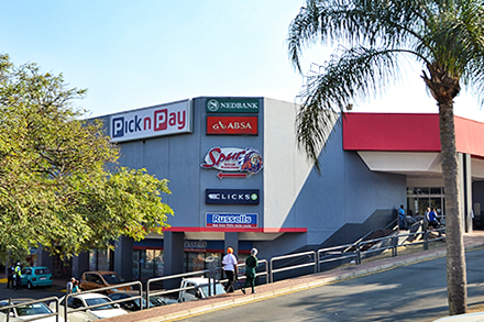 The Pick 'n Pay shopping centre in Queensburgh