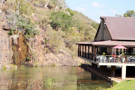 Restaurant overlooking the Klein Kariba dam in Bela-Bela and surrounds
