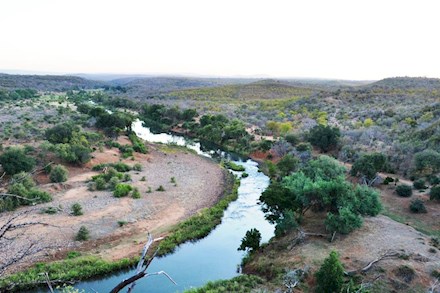 A river bend in Polokwane (Pietersburg)