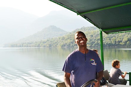 Boat tours on the river in Polokwane (Pietersburg)