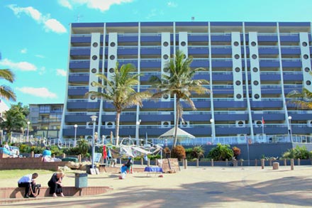 The Margate Sands Resort on the main beach in Margate