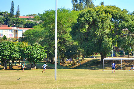 Rugby fields in Amanzimtoti
