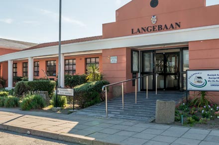 An government building in Langebaan