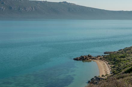 The coastline in Langebaan