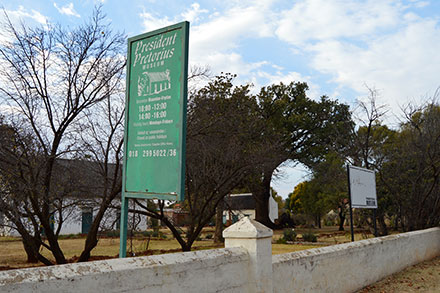 President Pretorius museum in Potchefstroom