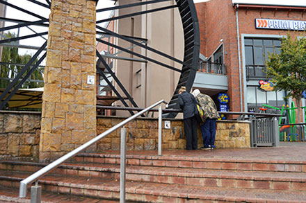 A shopping centre in Potchefstroom