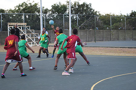Sport players at Umhlathuze Central Sport Complex in Richards Bay