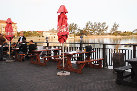 Eating out at the Tuzi Gazi waterfront in Richards Bay