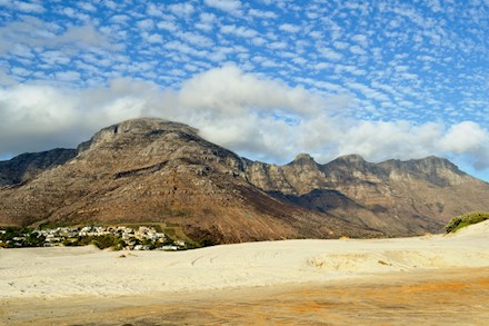 Sand dunes in Hout Bay