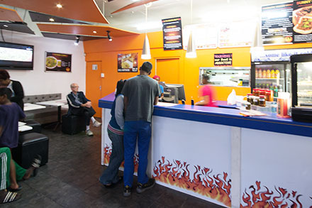 A local takeaway shop in Durban North