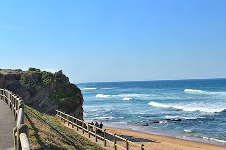 Landscape ocean view in Durban South