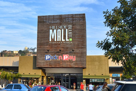 Hillside mall in Durban South