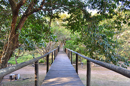 A bridge at Paradise Valley in Pinetown
