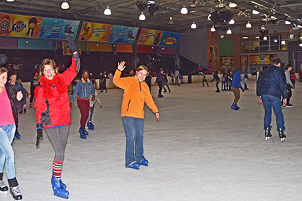 Ice skating at Northgate in Northriding to Lanseria