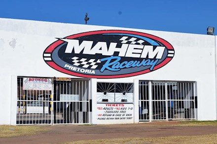 Mayhem Raceway in Pretoria West