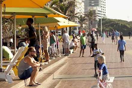 Durban Central promenade