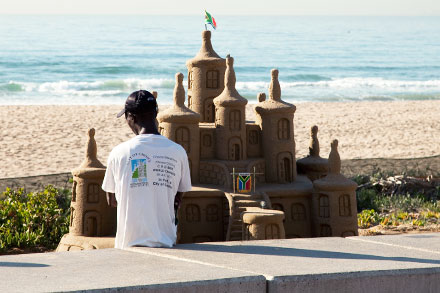 Durban's amazing sand castles 