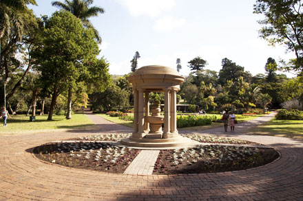 Botanical gardens in Durban 