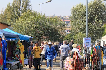 Shopping on Vilakazi Street in Soweto