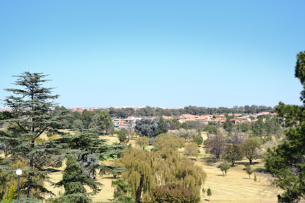 A view of a golf course in Kempton Park
