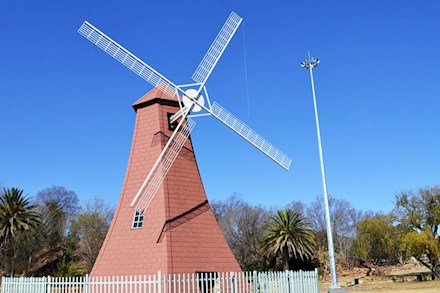 The windmill at Windmill Park in Springs 