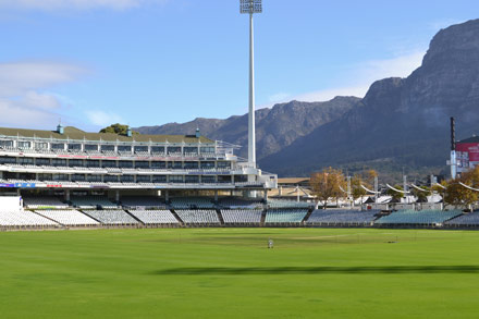 Newlands cricket ground - The Oval in Cape Town