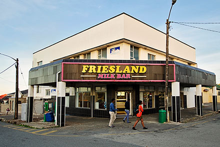 Friesland Milk Bar in East London