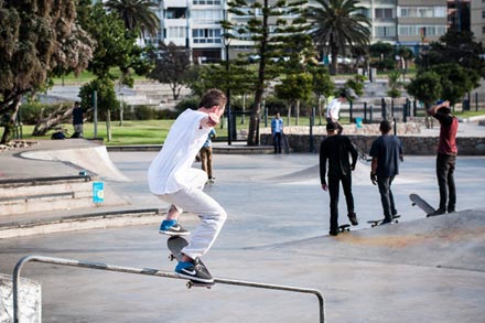 Skate boarding in Port Elizabeth