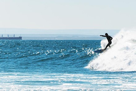 Surfing in Port Elizabeth