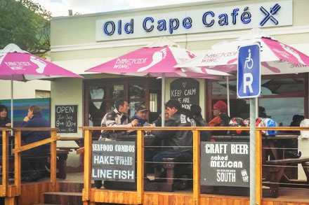 The Old Cape Café in Gordons Bay