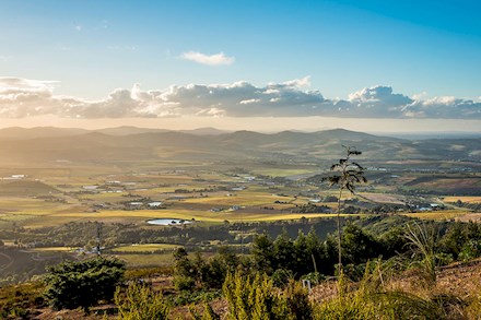 Views of the Helderberg in Somerset West