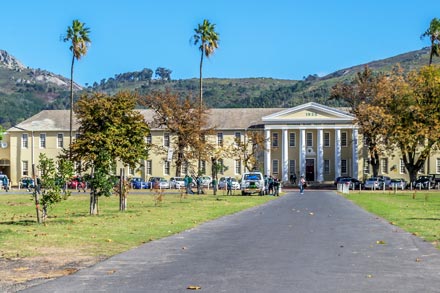 Paarl High School in Paarl to Franschhoek