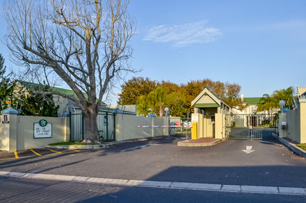 An entrance to a property in Durbanville