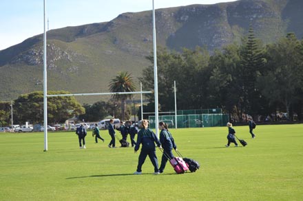 School rugby field in Hermanus