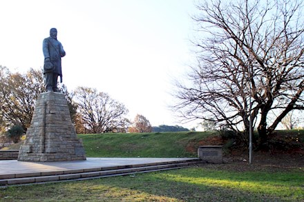 Paul Kruger statue in Krugersdorp