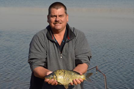 Fishing in the dam in Witbank