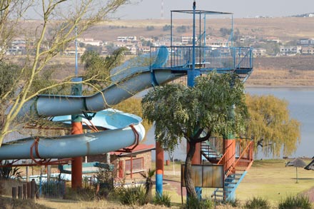 The Super Tube at an amusement park in Witbank